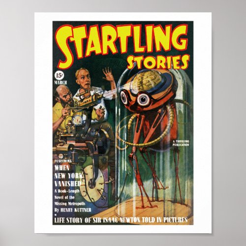 Startling Stories Mar 1940 Poster