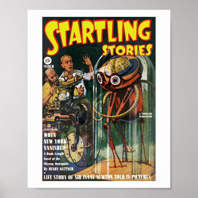 Startling Stories (Mar, 1940) Poster (Front)