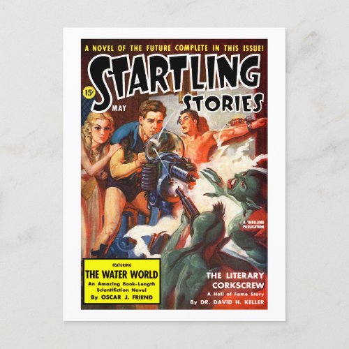 Startling Stories May 1941 Postcard