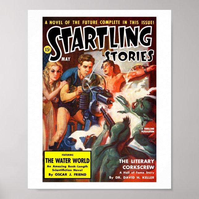 Startling Stories (May, 1941) Poster (Front)