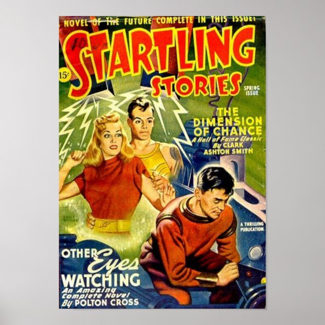 Startling Stories -- The Dimension of Chance Poster (Front)