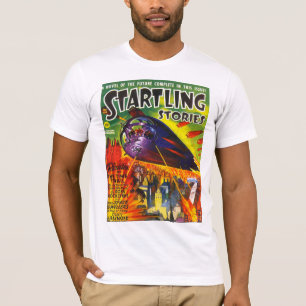 STARTLING STORIES Vintage Pulp Magazine Cover Art T-Shirt