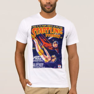 STARTLING STORIES Vintage Pulp Magazine Cover Art T-Shirt