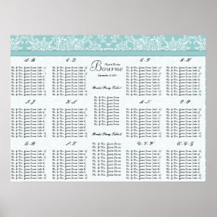 Starts at $12.80 Seating Chart Alphabetical Order