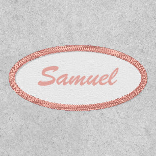Startup Business Employee Name Patch