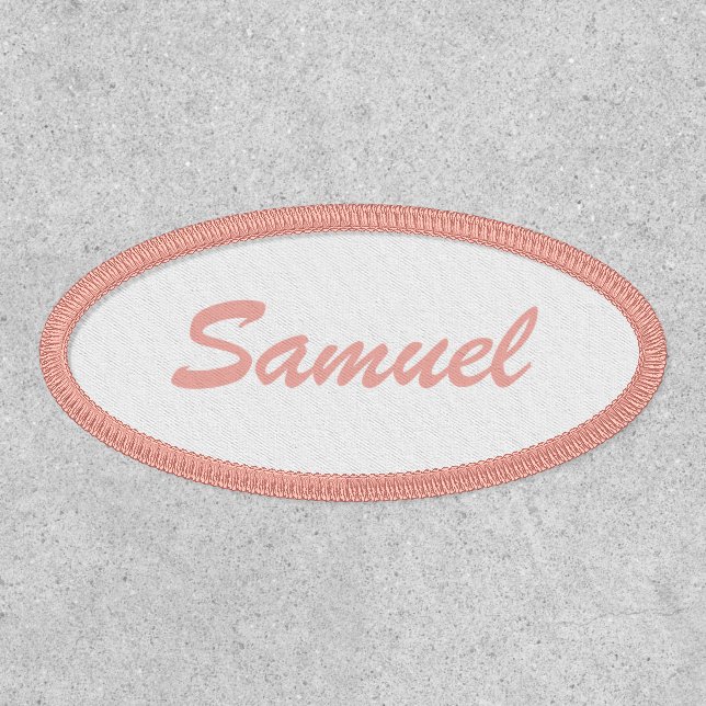 Startup Business Employee Name Patch (Front)