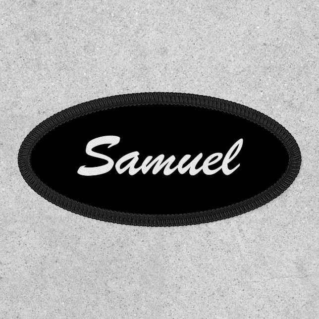 Startup Business Employee Name Patch (Front)