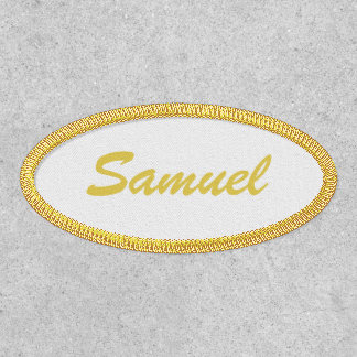 Startup Business Employee Name Patch
