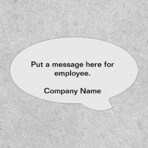 Startup Company Slogan Custom Patch