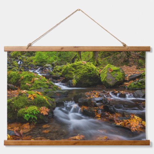 Starvation Creek Falls  Columbia Gorge Oregon Hanging Tapestry