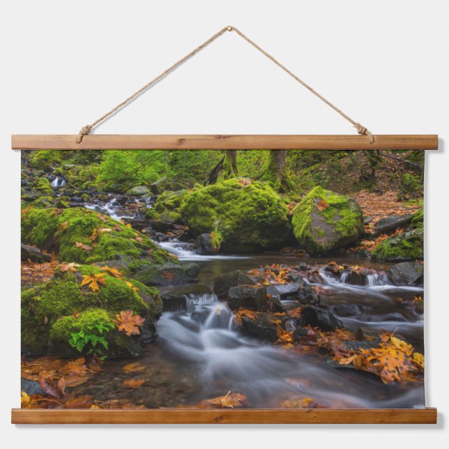 Starvation Creek Falls | Columbia Gorge, Oregon Hanging Tapestry (Front)