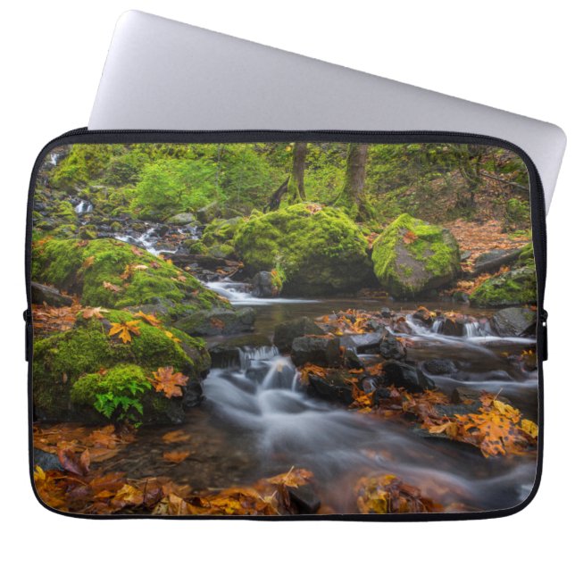 Starvation Creek Falls | Columbia Gorge, Oregon Laptop Sleeve (Front)