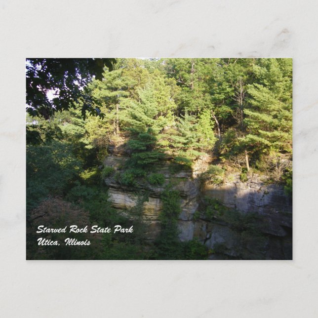 Starved Rock Lookout Postcard (Front)