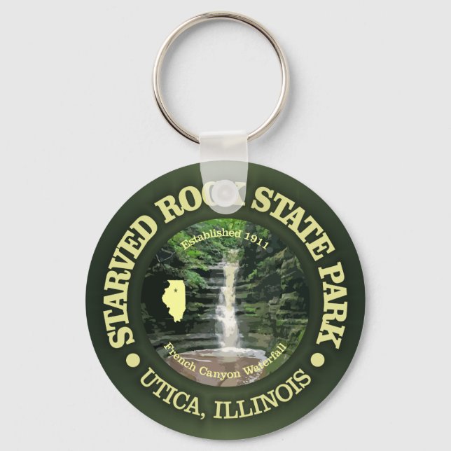 Starved Rock SP Keychain (Front)