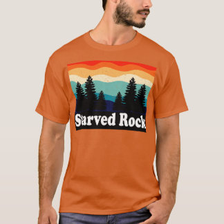 Starved Rock State Park IL Retro T-Shirt