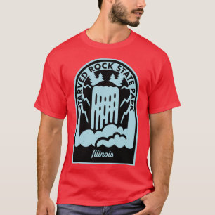 Starved Rock State Park Illinois Oversized T-Shirt