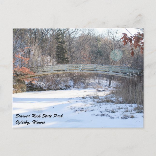 Starved Rock State Park Postcard (Front)