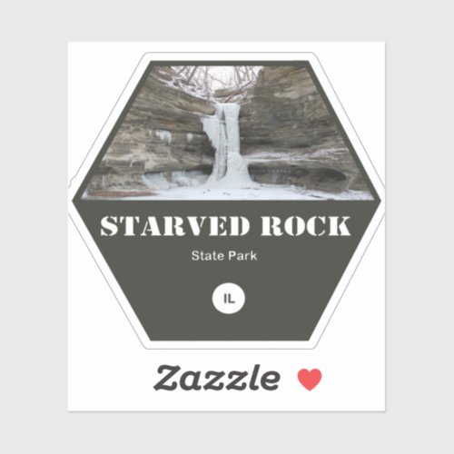 Starved Rock State Park Sticker