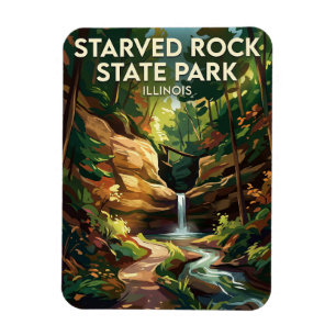 Starved Rock State Park USA Magnet