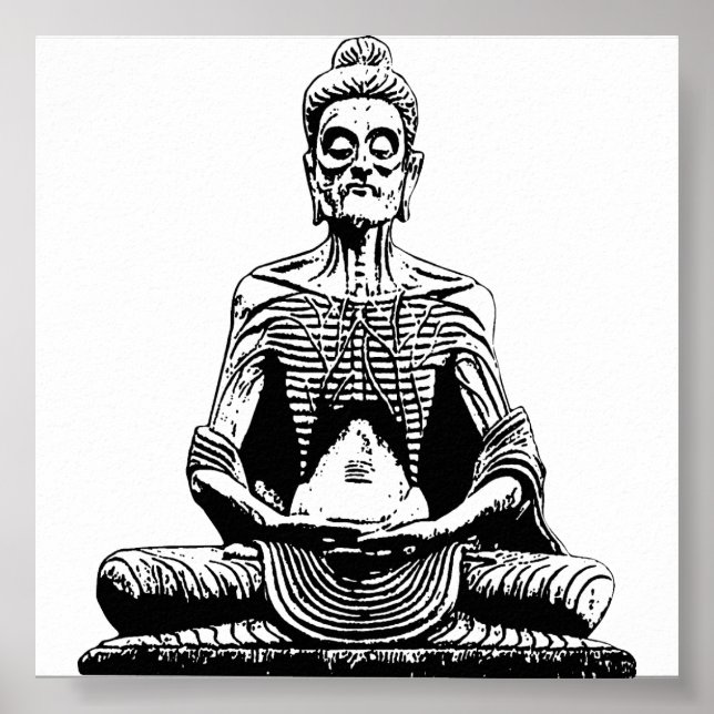 Starving Buddha Giant Poster (Front)