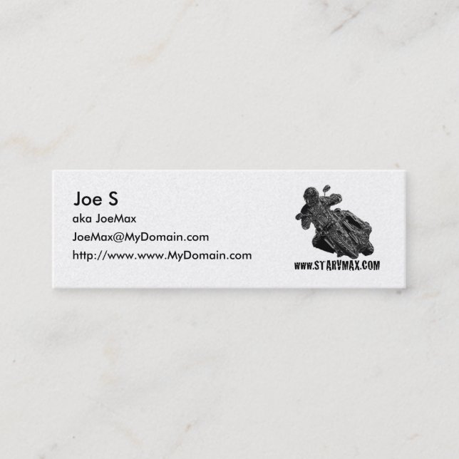 starVmax Business Card Design (Front)