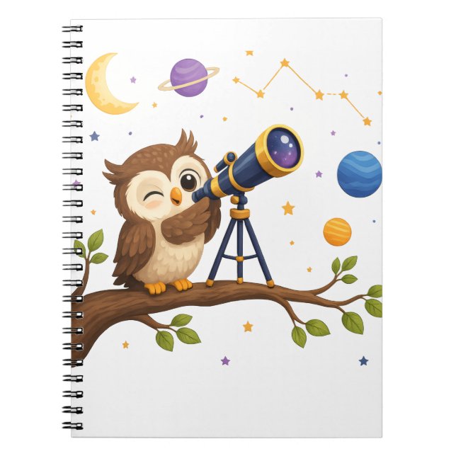 Starwatch Owl Notebook (Front)
