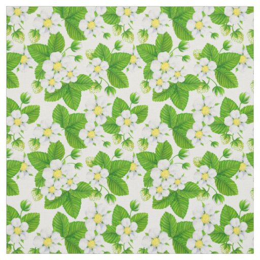 Starwberry garden 2 fabric