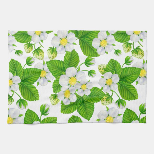 Starwberry garden 2 kitchen towel (Horizontal)