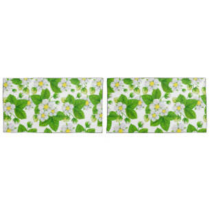 Starwberry garden 2 pillow case