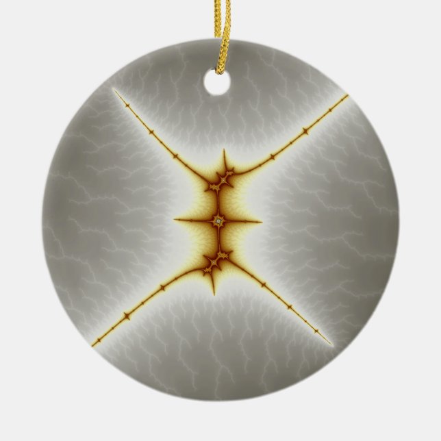 StarX Ceramic Ornament (Front)
