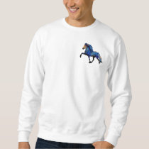 Stary Night Charismatic Tolting Icelandic horse Sweatshirt