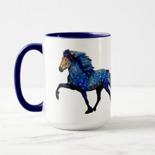 Stary Night Icelandic Horse Mug
