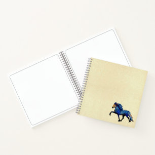 Stary Night Icelandic Horse Notebook