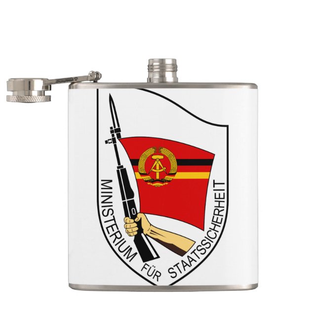 Stasi - DDR (Deutsche Demokratische Republik) Flask (Opened)