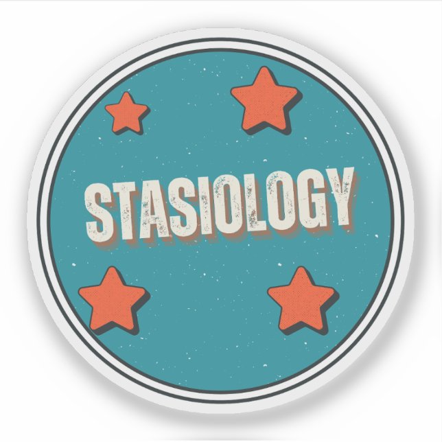 Stasiology Sticker (Front)