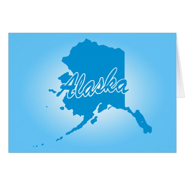 State Alaska Cards (Front Horizontal)