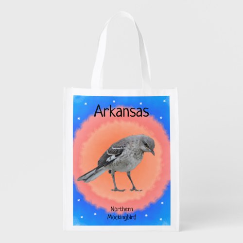 State Bird of Arkansas Grocery Bag