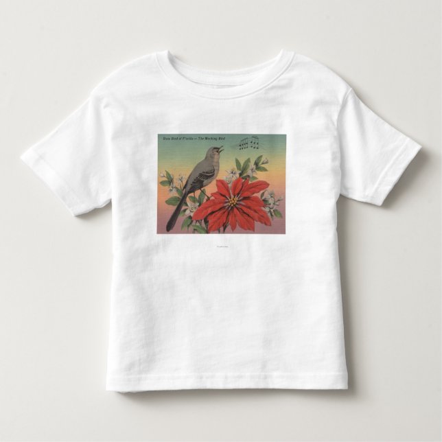 State Bird of FloridaMocking BirdFlorida Toddler T-shirt (Front)