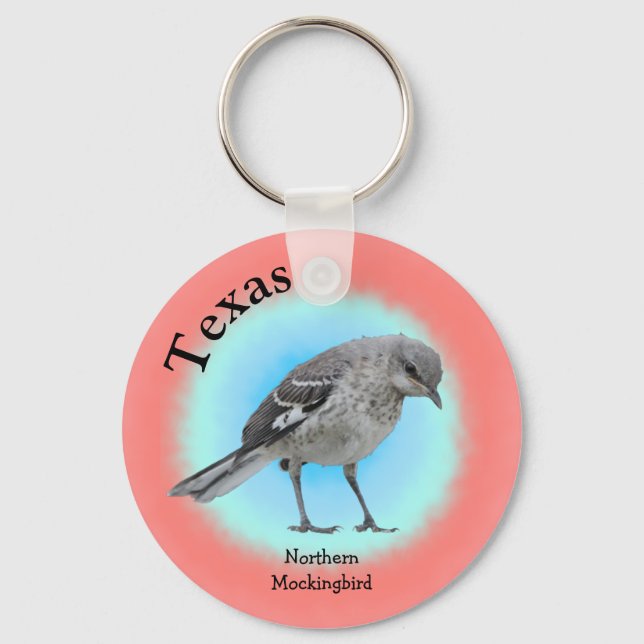 State Bird of Texas Keychain (Front)