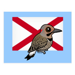 State Birdorable of Alabama: Northern Flicker Postcard