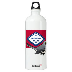 State Birdorable of Arkansas: Northern Mockingbird SIGG Traveller Water Bottle (0.6L)