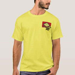 State Birdorable of Arkansas: Northern Mockingbird Men's Basic T-Shirt
