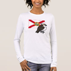 State Birdorable of Florida: Osprey Women's Basic Long Sleeve T-Shirt