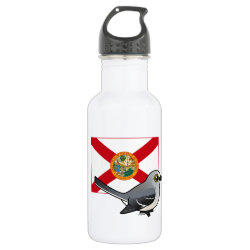 State Birdorable of Florida: Northern Mockingbird Water Bottle (24 oz)