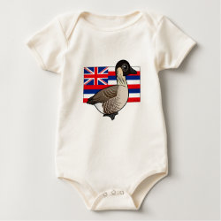 State Birdorable of Hawaii: Nene Infant Organic Creeper