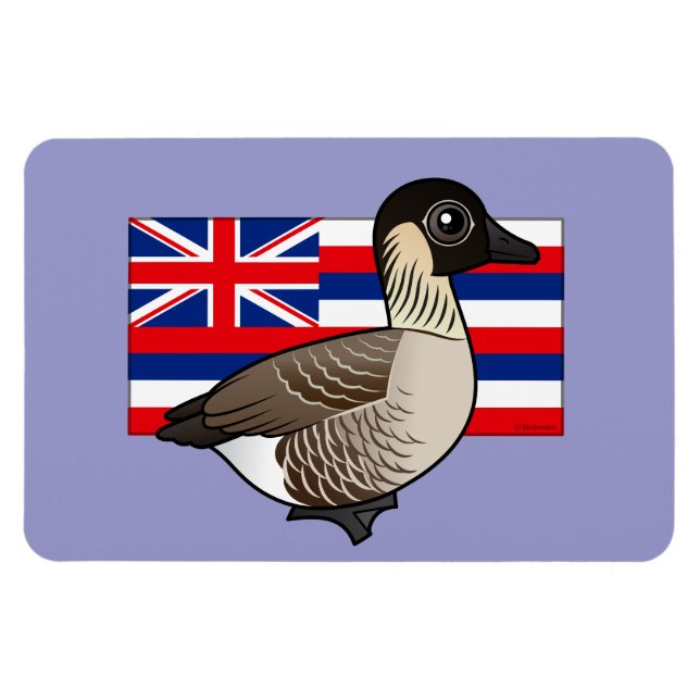 State Birdorable of Hawaii: Nene Magnet (Horizontal)