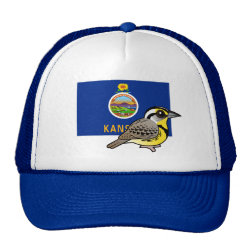 State Birdorable of Kansas: Western Meadowlark Trucker Hat