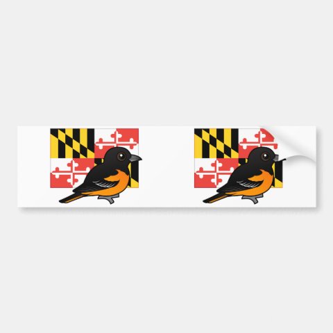 Maryland State Clipart-state bird of maryland baltimore oriole vector  clipart