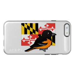 State Birdorable of Maryland: Baltimore Oriole Incipio Feather® Shine iPhone 6 Case