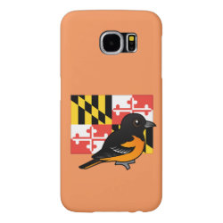 State Birdorable of Maryland: Baltimore Oriole Case-Mate Barely There Samsung Galaxy S6 Case